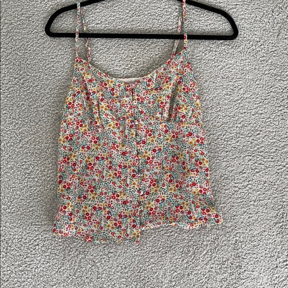 brand new floral tank